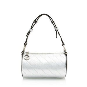 Gucci Metallic Calfskin Blondie Mini
Barrel Bag